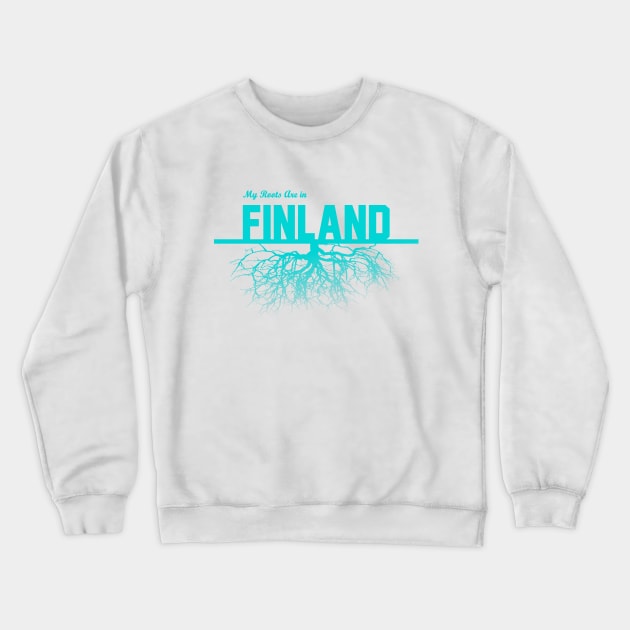 My Roots Are in Finland Crewneck Sweatshirt by Naves